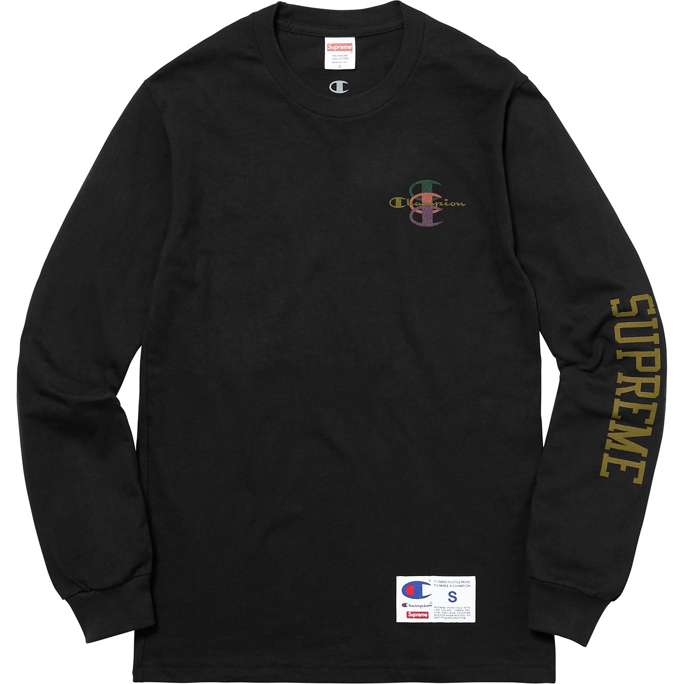 Supreme®/Champion® Stacked C L/S Tee view 15